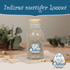 Premium Eierlikör "Indiras Nussiger Luxus" –  Pistazien-Eierlikör (1 Flasche, 200 ml)